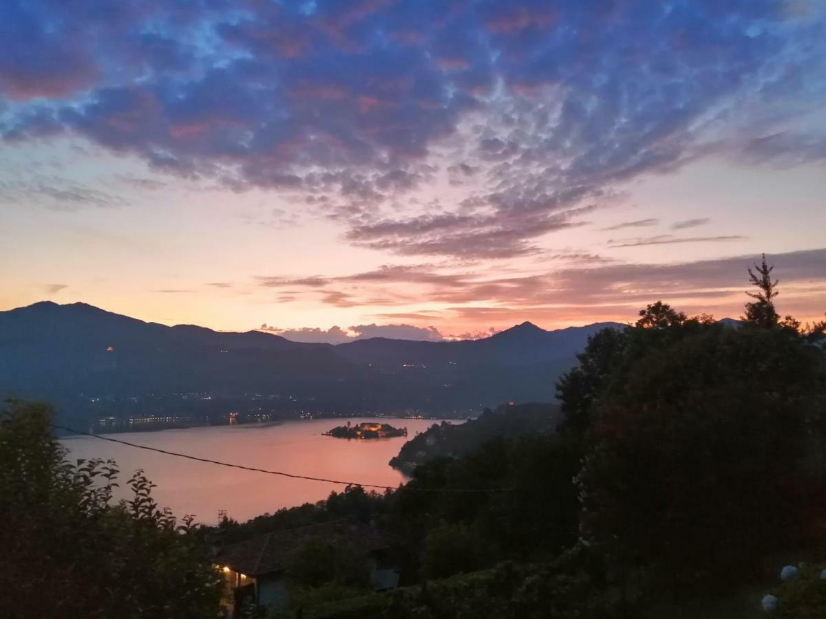 Terrazza Sul Lago Ameno Kültér fotó